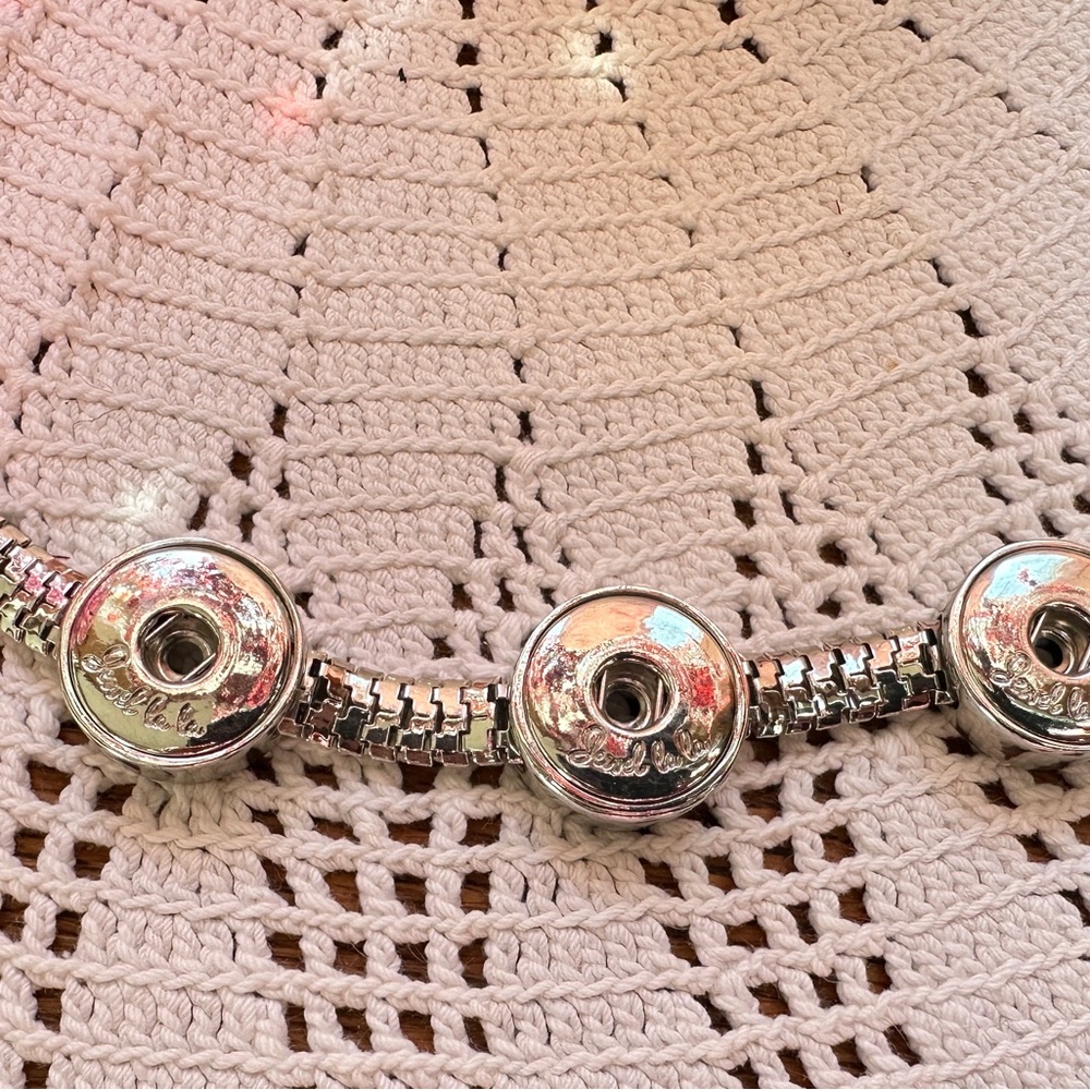 Jewel La La Silver Snap Bracelet